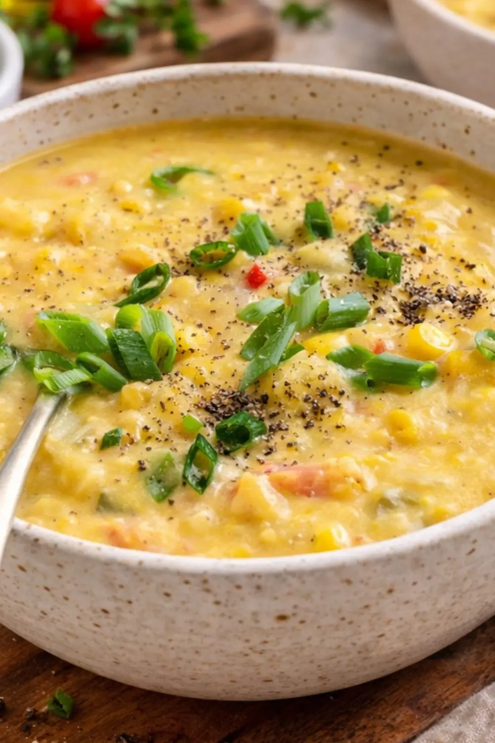 Easy Vegan Corn Chowder