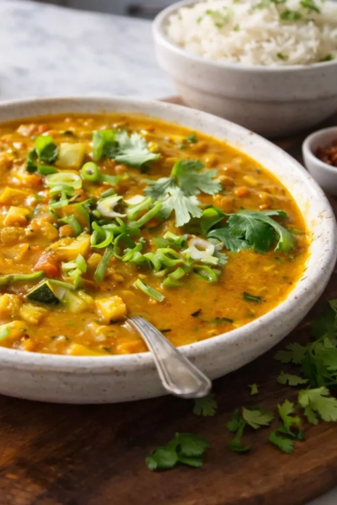 Easy Vegan Detox Green Vegetable Soup
