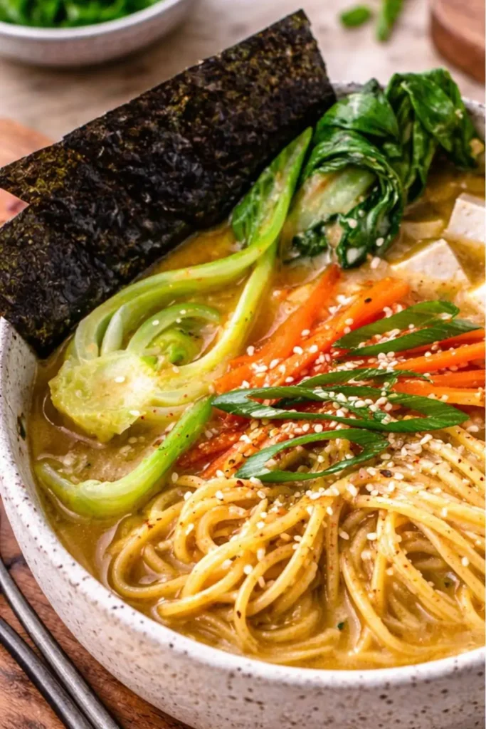 Easy Vegan Miso Ramen