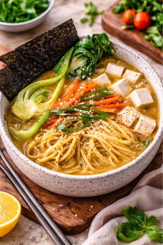 Easy Vegan Miso Ramen