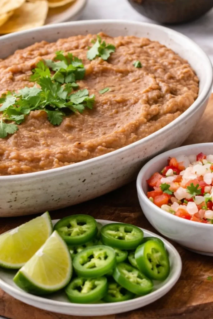 Slow Cooker Vegan Refried Beans from Scratch