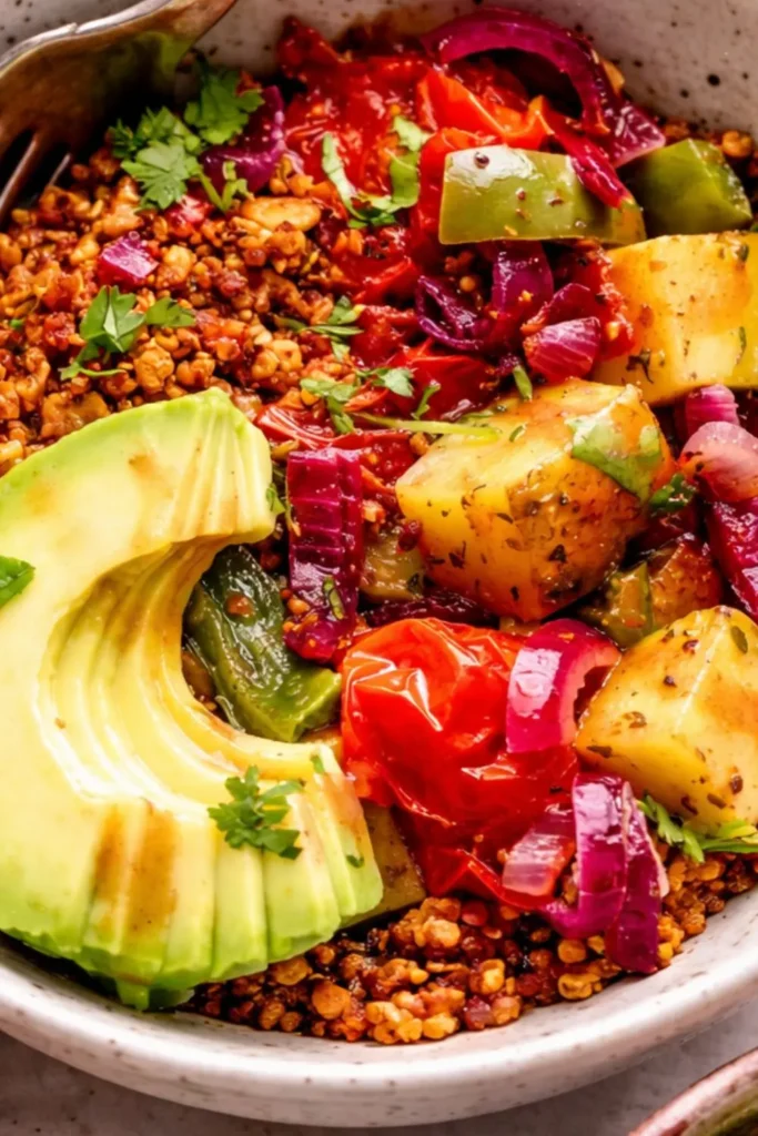 The BEST Vegan Avocado Breakfast Bowl