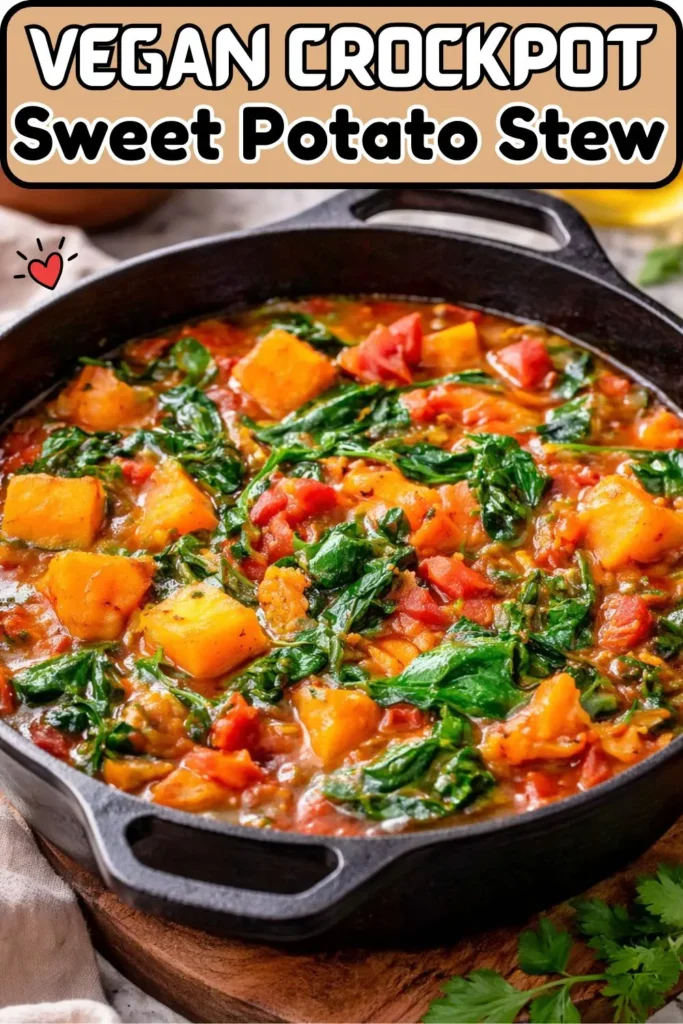 Vegan Crockpot Sweet Potato Stew