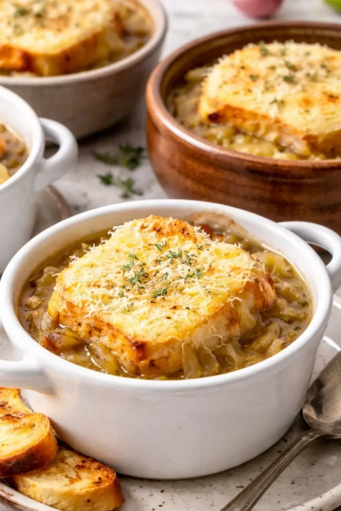 Vegan French Onion Soup Rich and Dairy-Free
