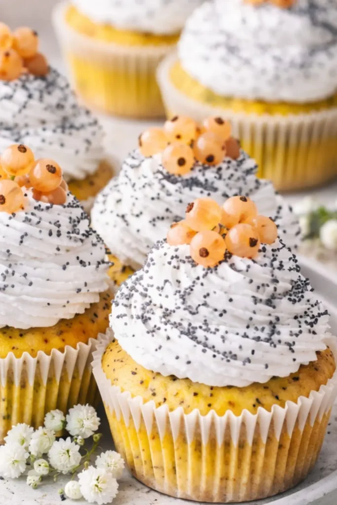 Vegan Lemon Poppy Seed Muffins