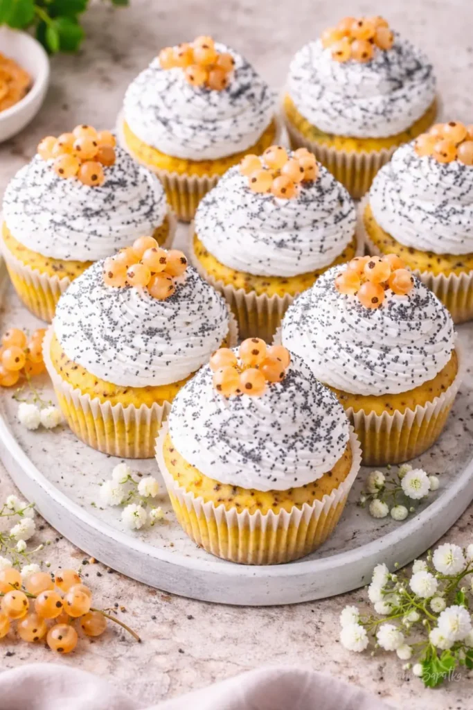 Vegan Lemon Poppy Seed Muffins