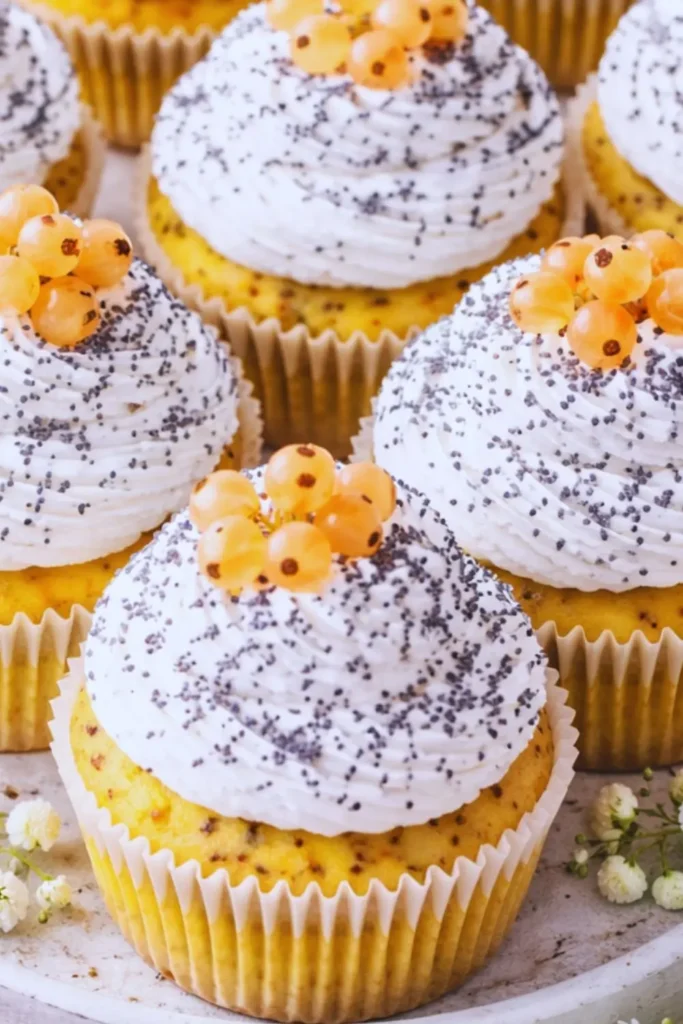 Vegan Lemon Poppy Seed Muffins