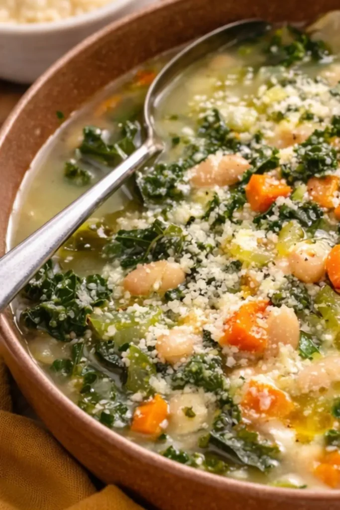 BEST Vegan White Bean and Kale Soup