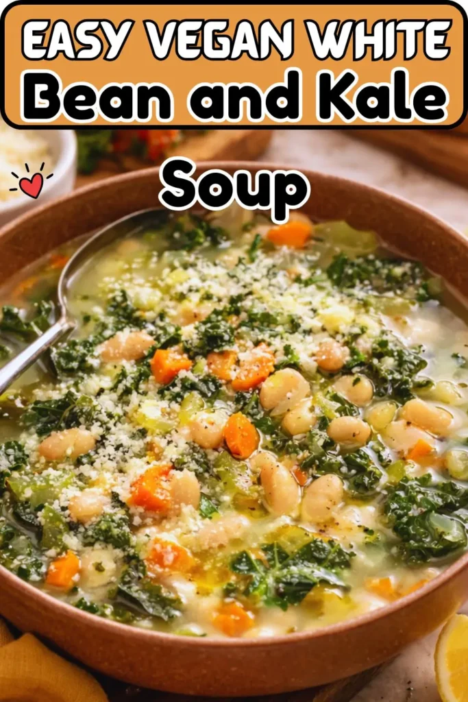 Vegan White Bean and Kale Soup