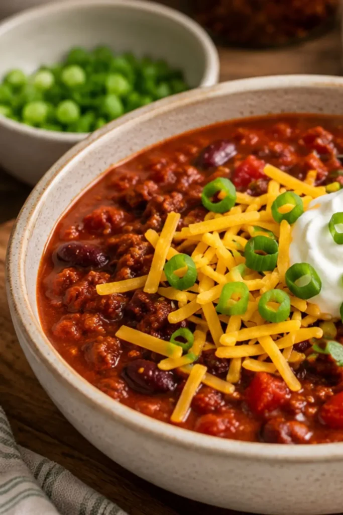 4-Ingredient Dump-and-Go Vegan Slow Cooker Chili