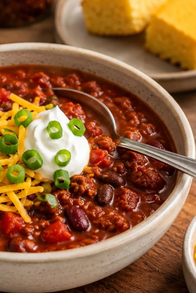 4-Ingredient Dump-and-Go Vegan Slow Cooker Chili