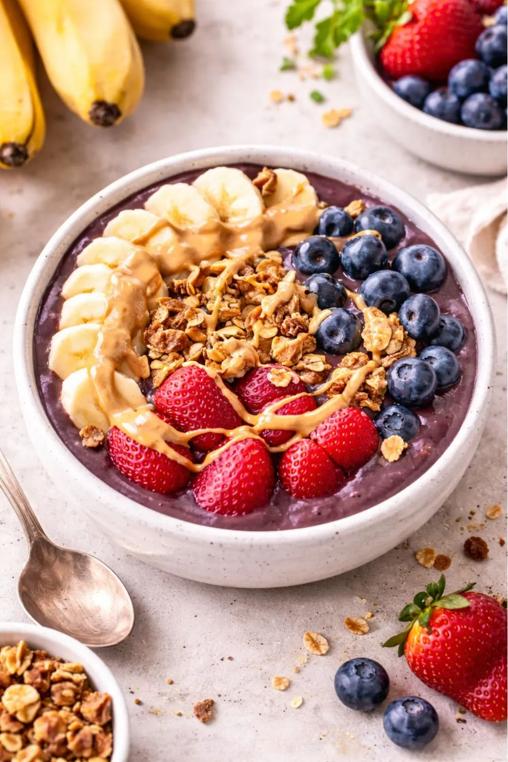 5-Minute Vegan Açaí Smoothie Bowl