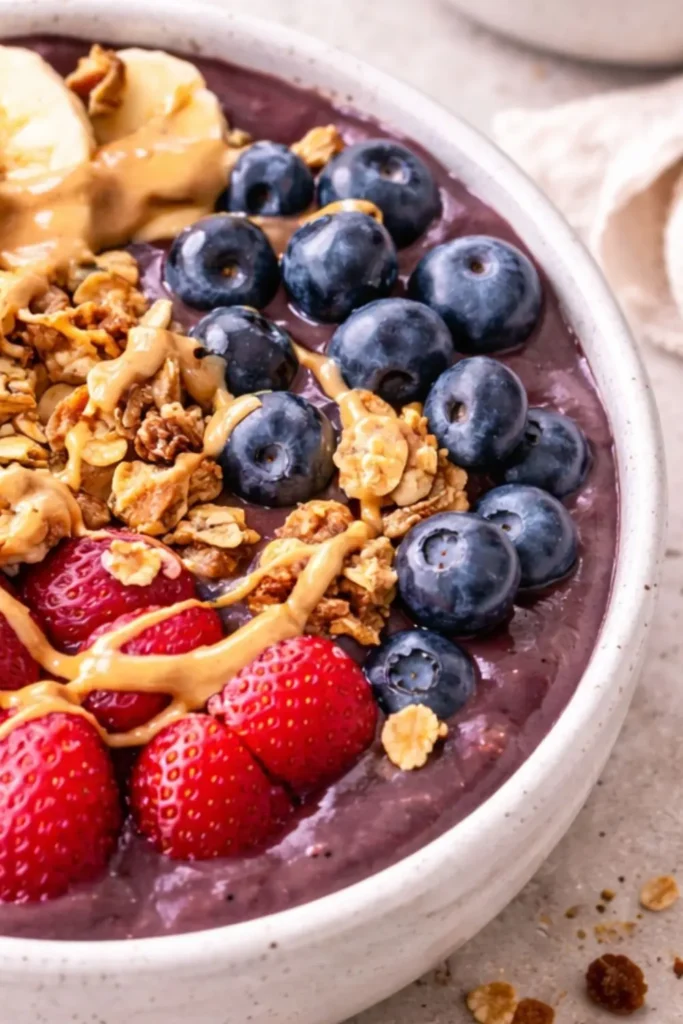 5-Minute Vegan Açaí Smoothie Bowl