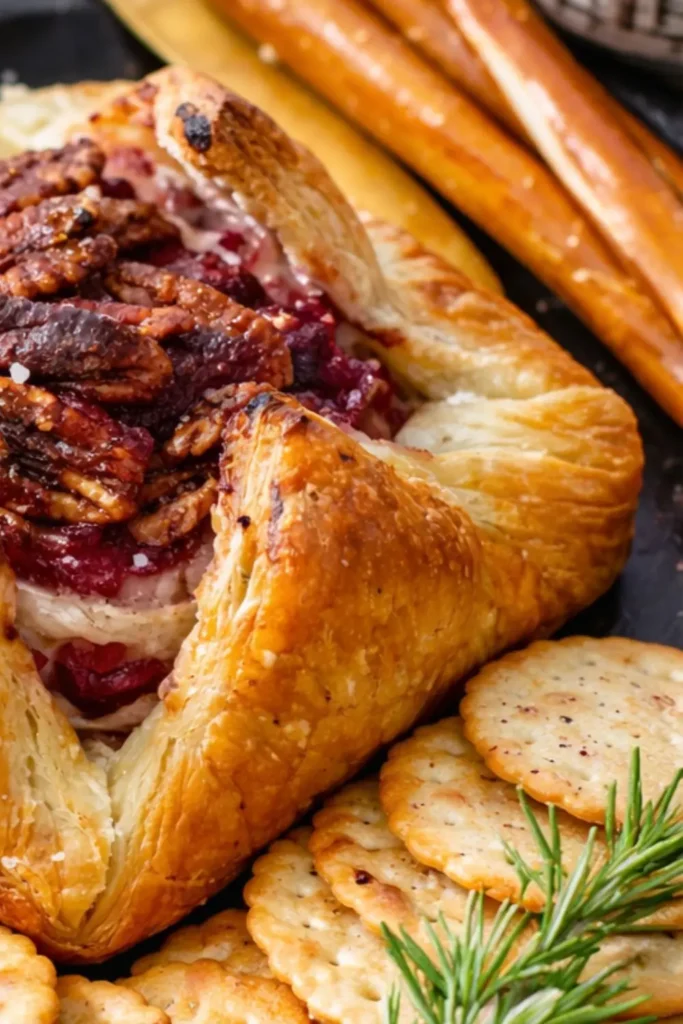 Amazing Vegan Cranberry Puff Pastry Bites