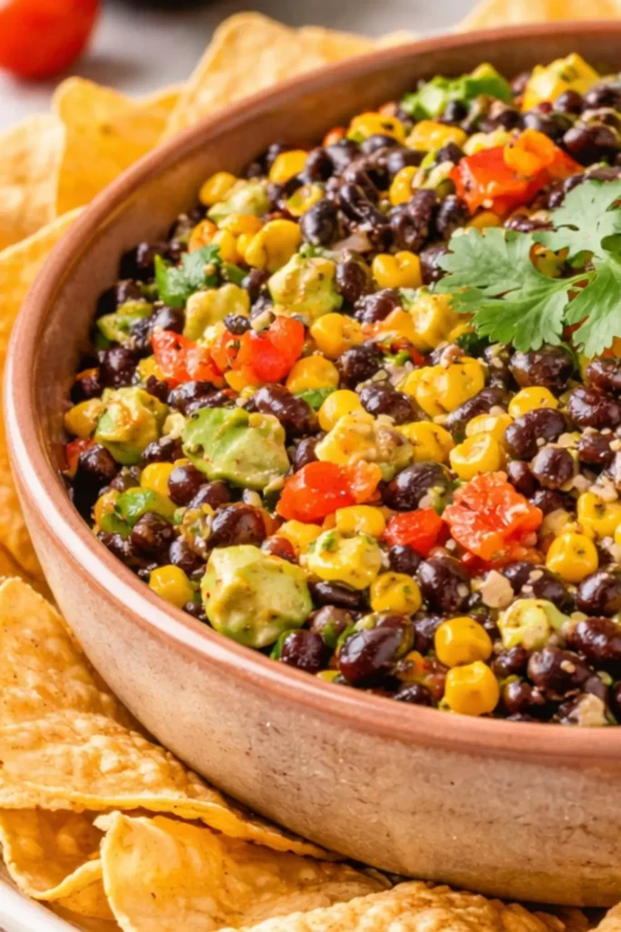 Avocado Corn and Black Bean Salsa The No-Cook Summer Appetizer Dip