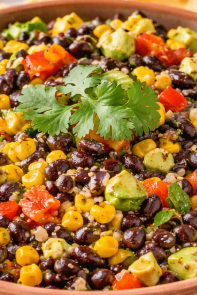 Avocado Corn and Black Bean Salsa The No-Cook Summer Appetizer Dip