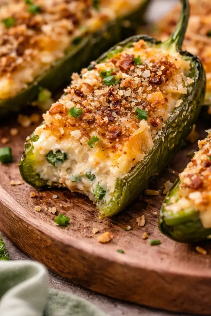 Baked Vegan Jalapeño Poppers