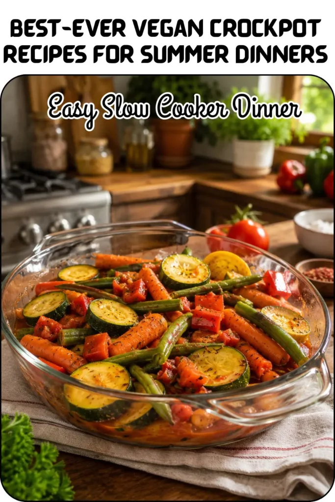 Best-Ever Vegan Crockpot Recipes for Summer Dinners