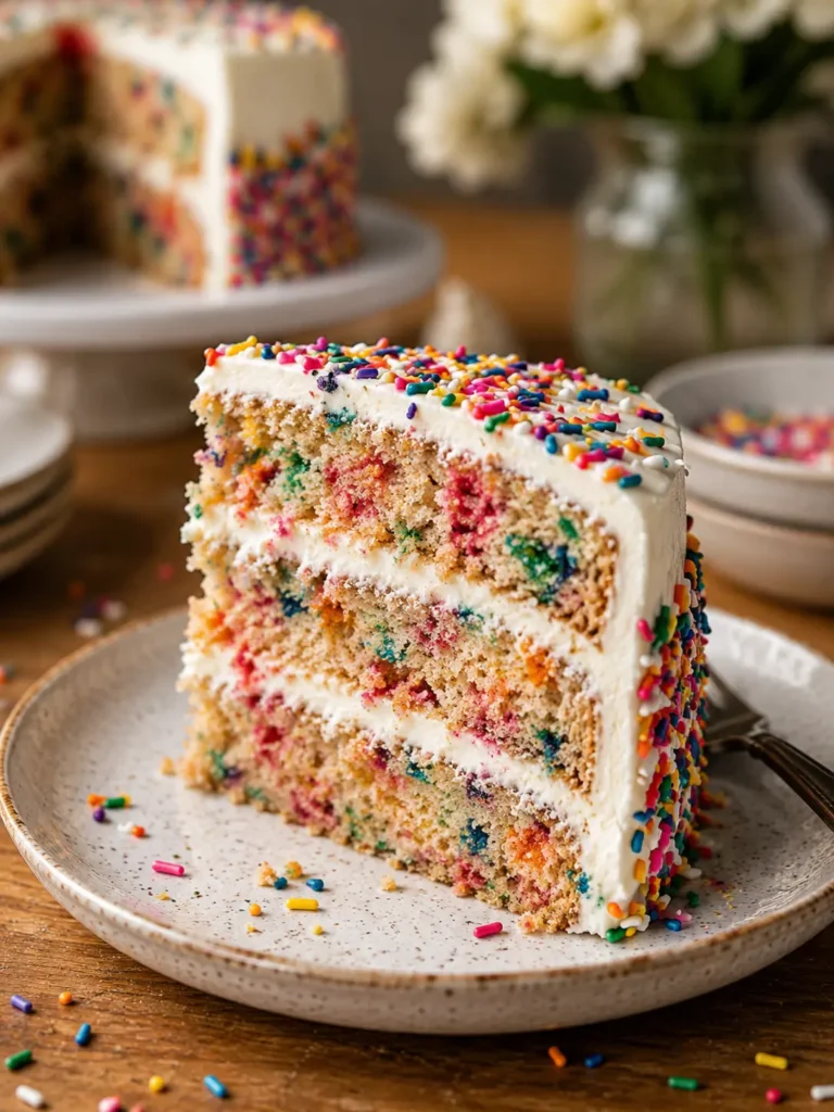 Gluten-Free Funfetti Cake