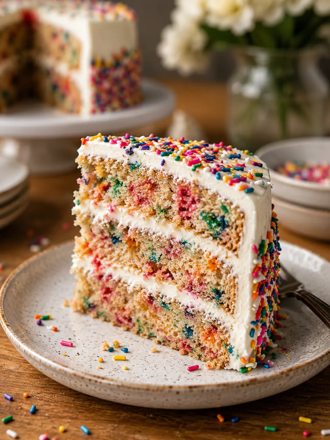 Gluten-Free Funfetti Cake