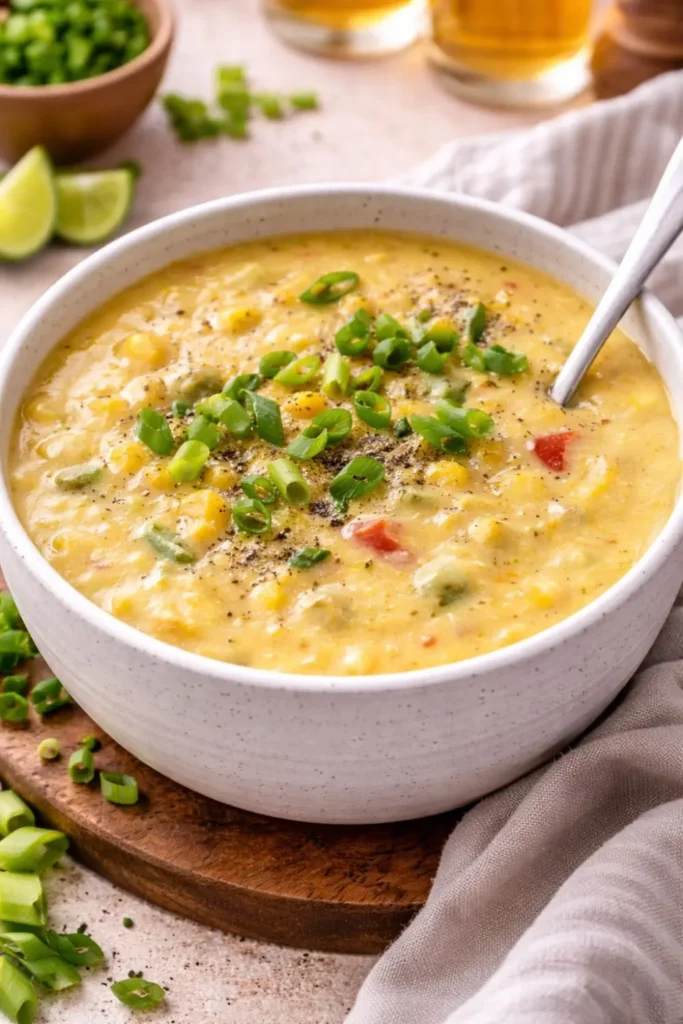 Crockpot Vegan Corn and Sweet Potato Stew