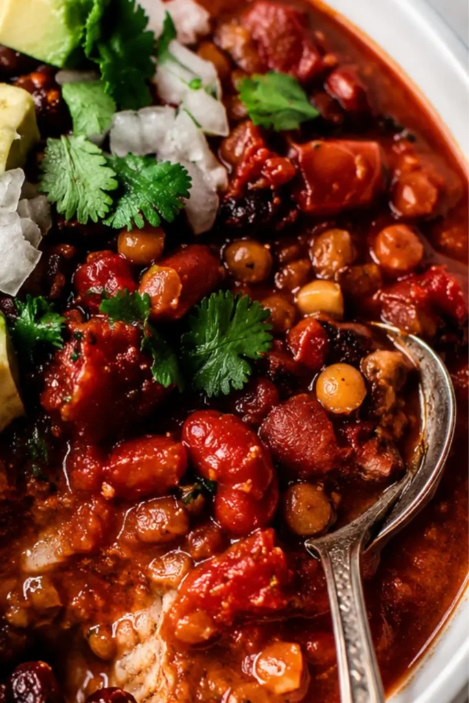 Crockpot Vegan Lentil and Corn Chili