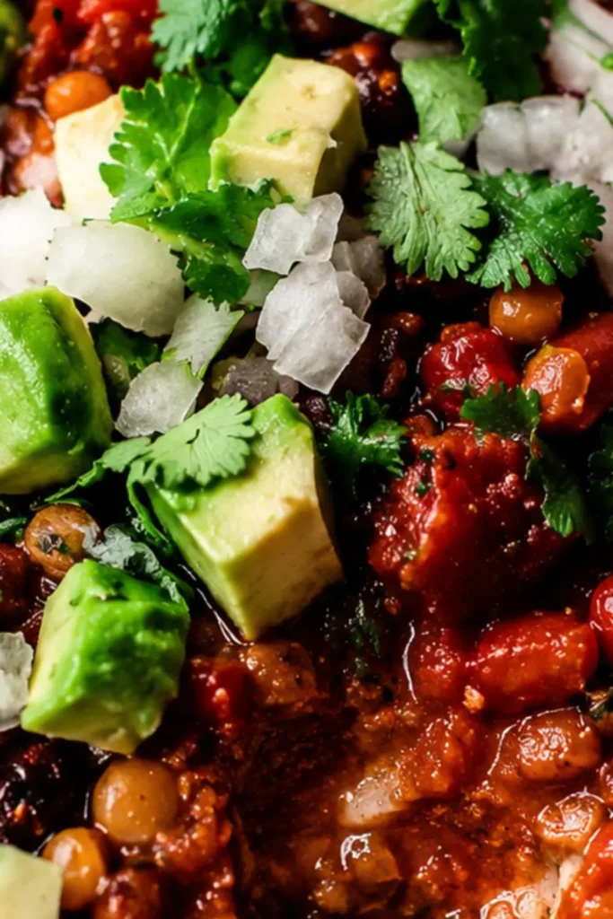 Crockpot Vegan Lentil and Corn Chili