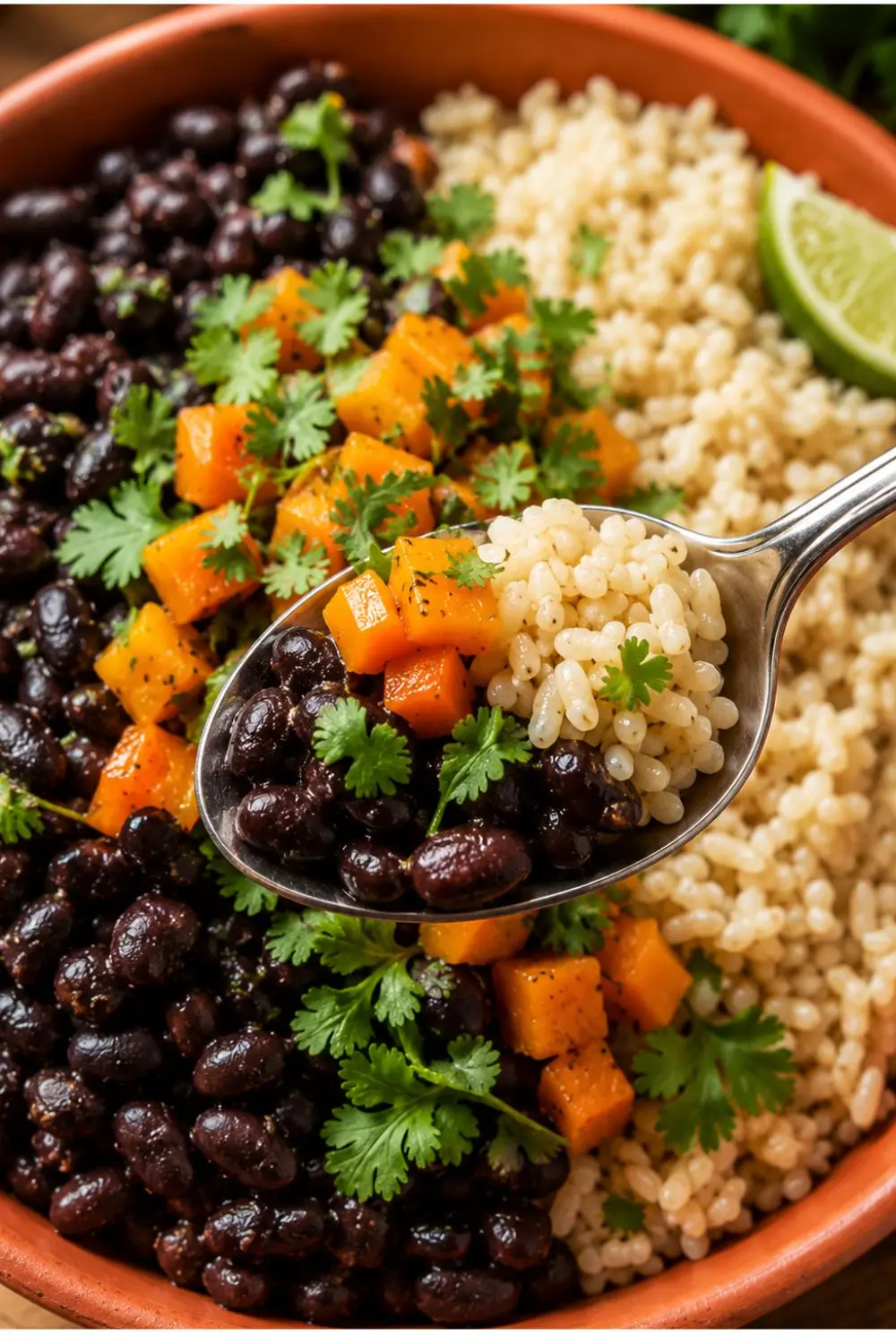 Crockpot Vegan Mango Habanero Black Beans