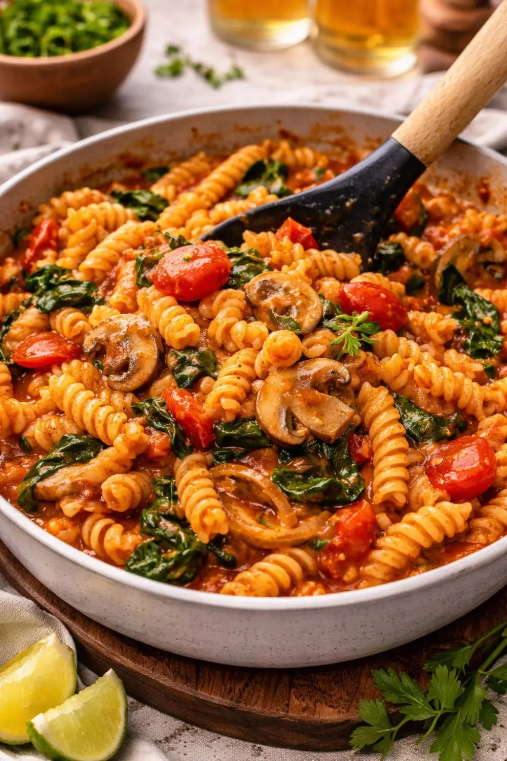 Crockpot Vegan One-Pot Pasta