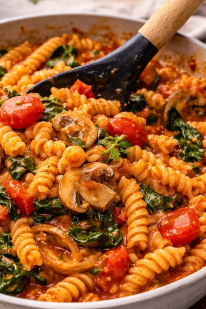 Crockpot Vegan One-Pot Pasta