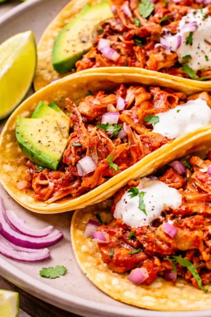 Crockpot Vegan Pulled Jackfruit Tacos Summer Crockpot Recipe