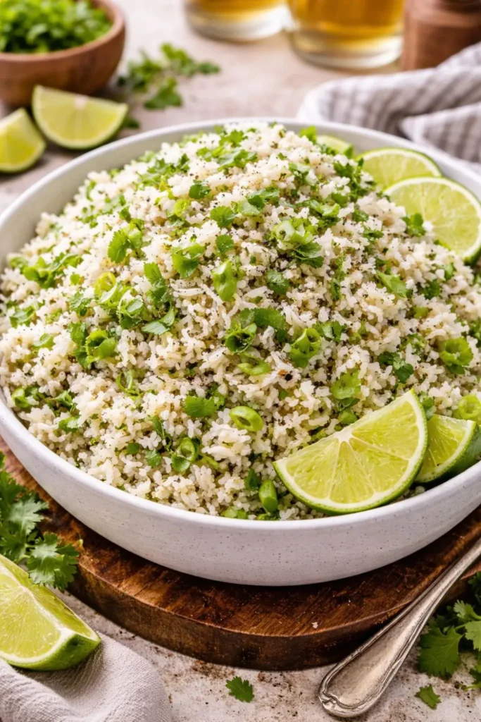 Dump-and-Go Vegan Cilantro Lime Rice Summer Crockpot Recipe