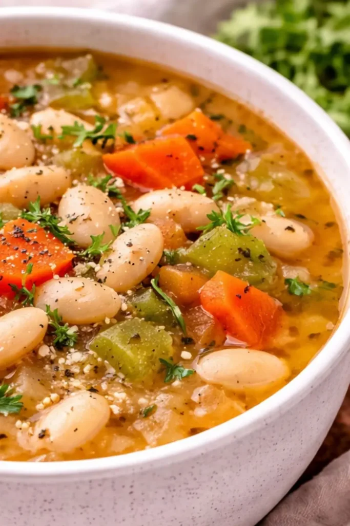 Easy Gluten-Free Vegan Slow Cooker Bean Soup