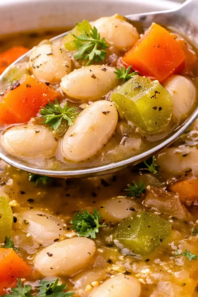 Easy Gluten-Free Vegan Slow Cooker Bean Soup