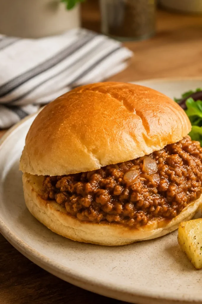 Crockpot Vegan Sloppy Joe Jackfruit