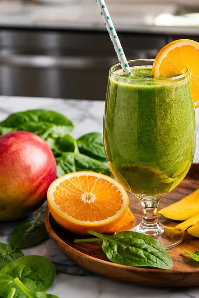 Dairy-Free Tropical Green Smoothie