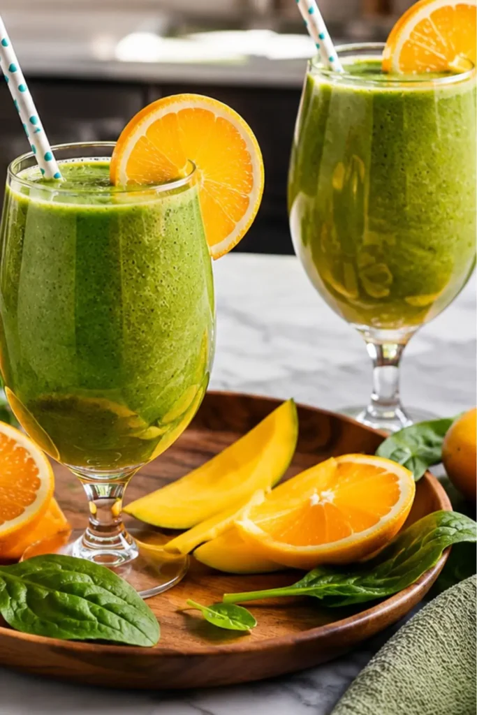 Dairy-Free Tropical Green Smoothie