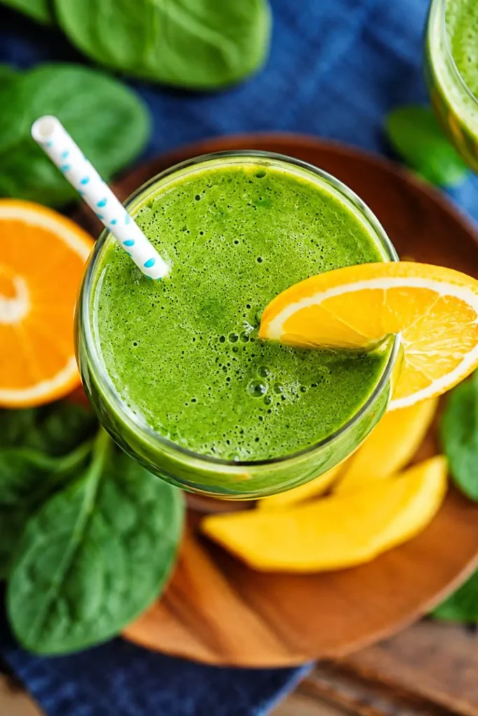 Dairy-Free Tropical Green Smoothie