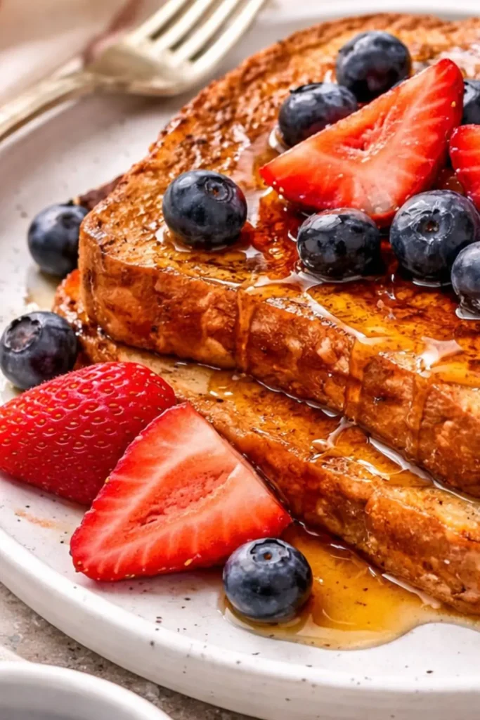 Dairy-Free Vegan Cinnamon Vanilla French Toast