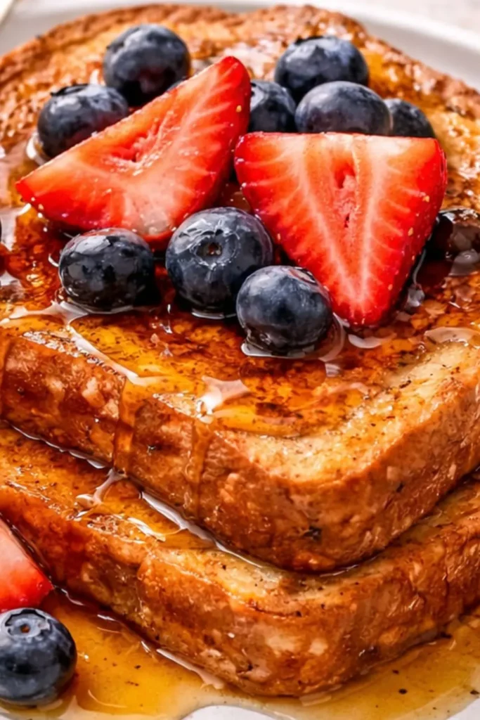 Dairy-Free Vegan Cinnamon Vanilla French Toast