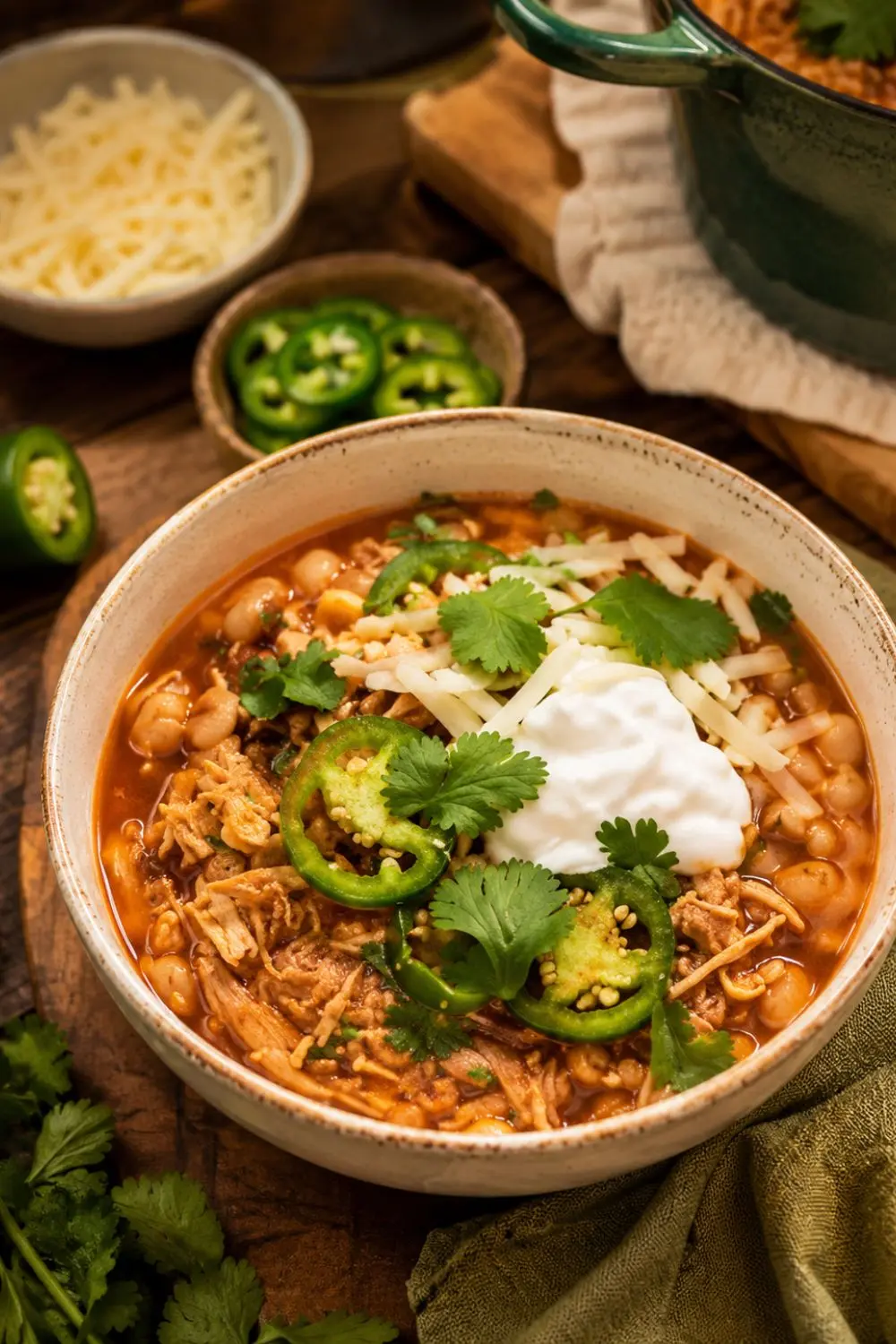 Dump-and-Go Vegan Jackfruit Chili