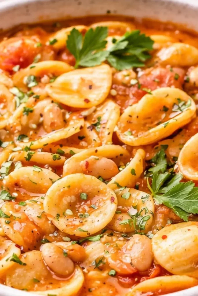 Easy Crockpot Vegan Italian White Bean Stew