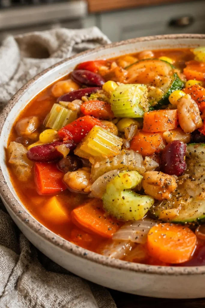 Easy Family Vegan Slow Cooker Veggie Stew