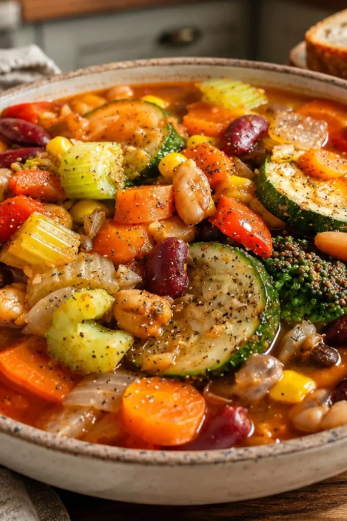 Easy Family Vegan Slow Cooker Veggie Stew