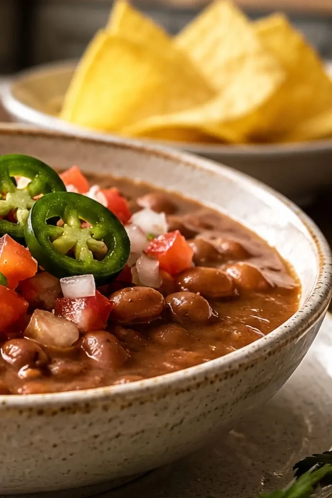 Easy Slow Cooker Vegan Pinto Bean Stew