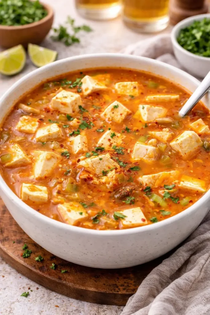 Dump-and-Go Vegan Silken Tofu Tomato Curry Summer Recipe