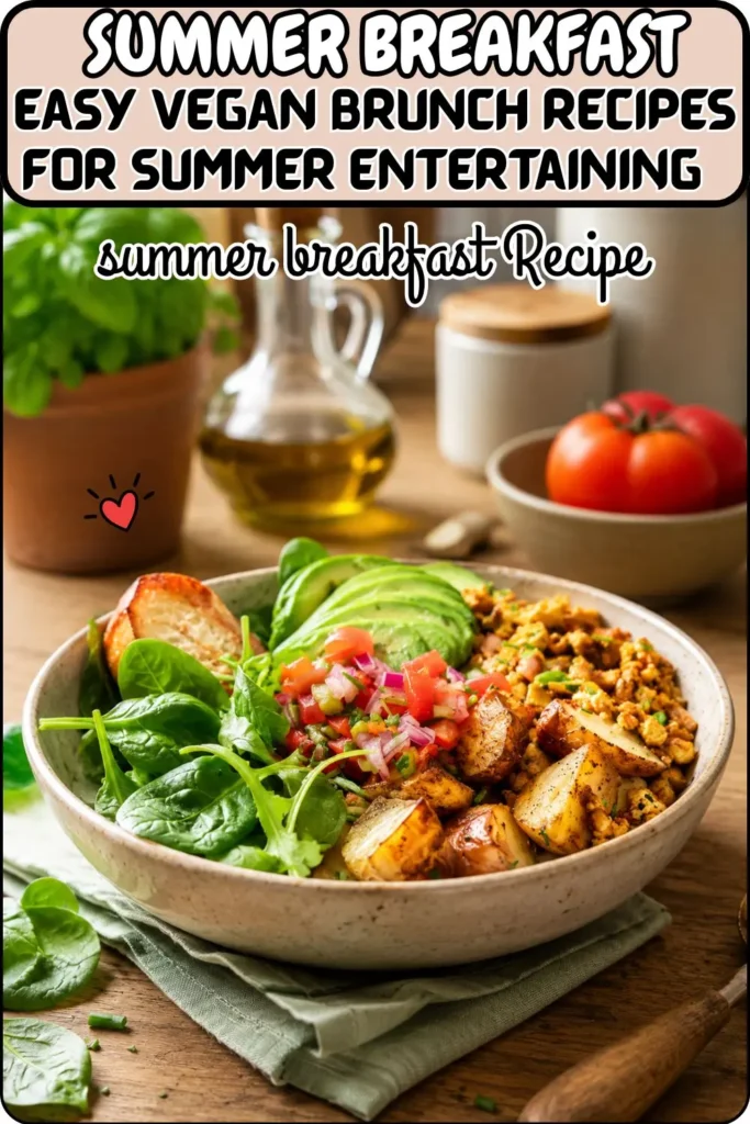 Easy Vegan Brunch Recipes for Summer Entertaining