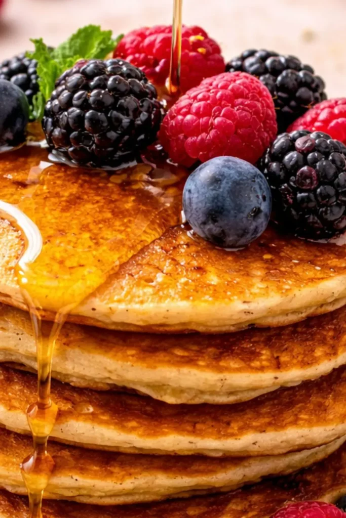 Easy Vegan Lemon Ricotta Pancakes
