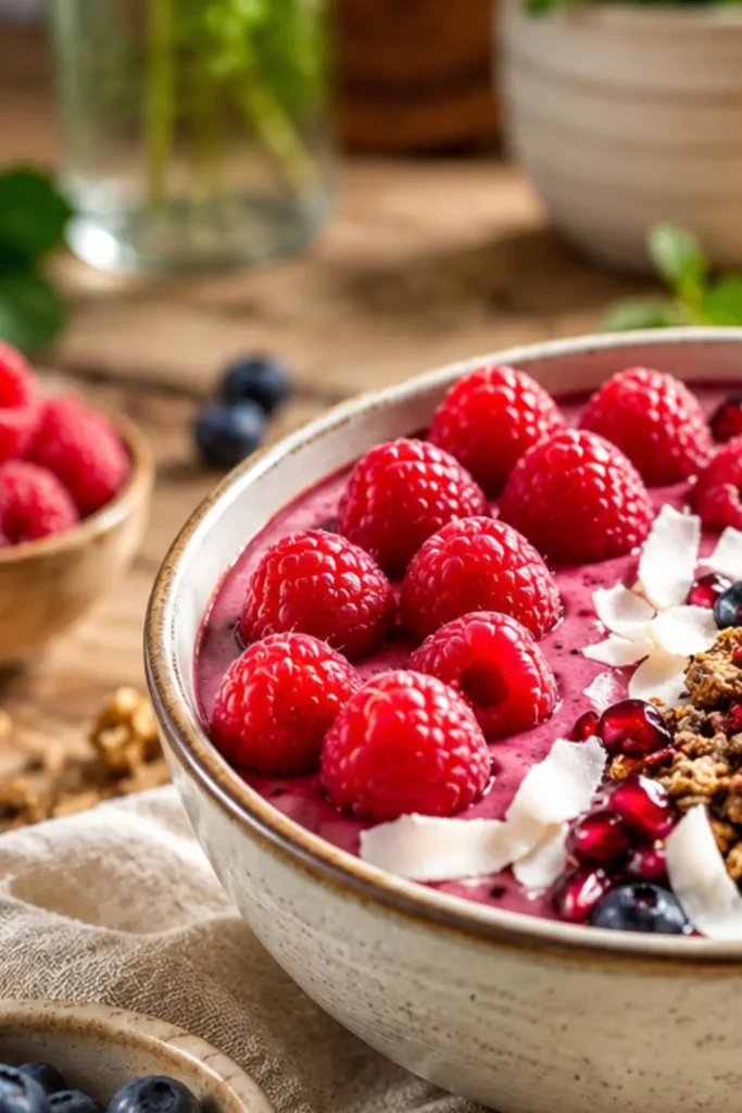 Easy Vegan Paleo Breakfast Bowl with Coconut Yogurt