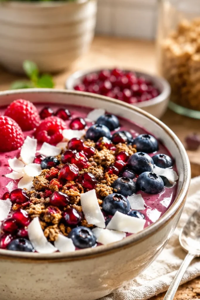 Easy Vegan Paleo Breakfast Bowl with Coconut Yogurt